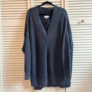 Aerie Oversized V-Neck Sweater